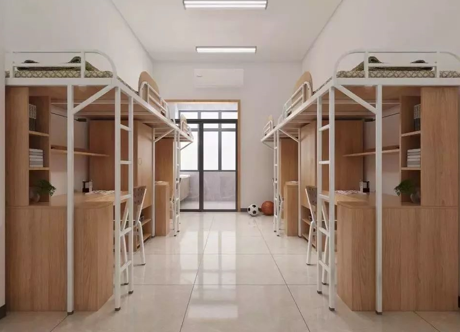 现代板式学生公寓家具